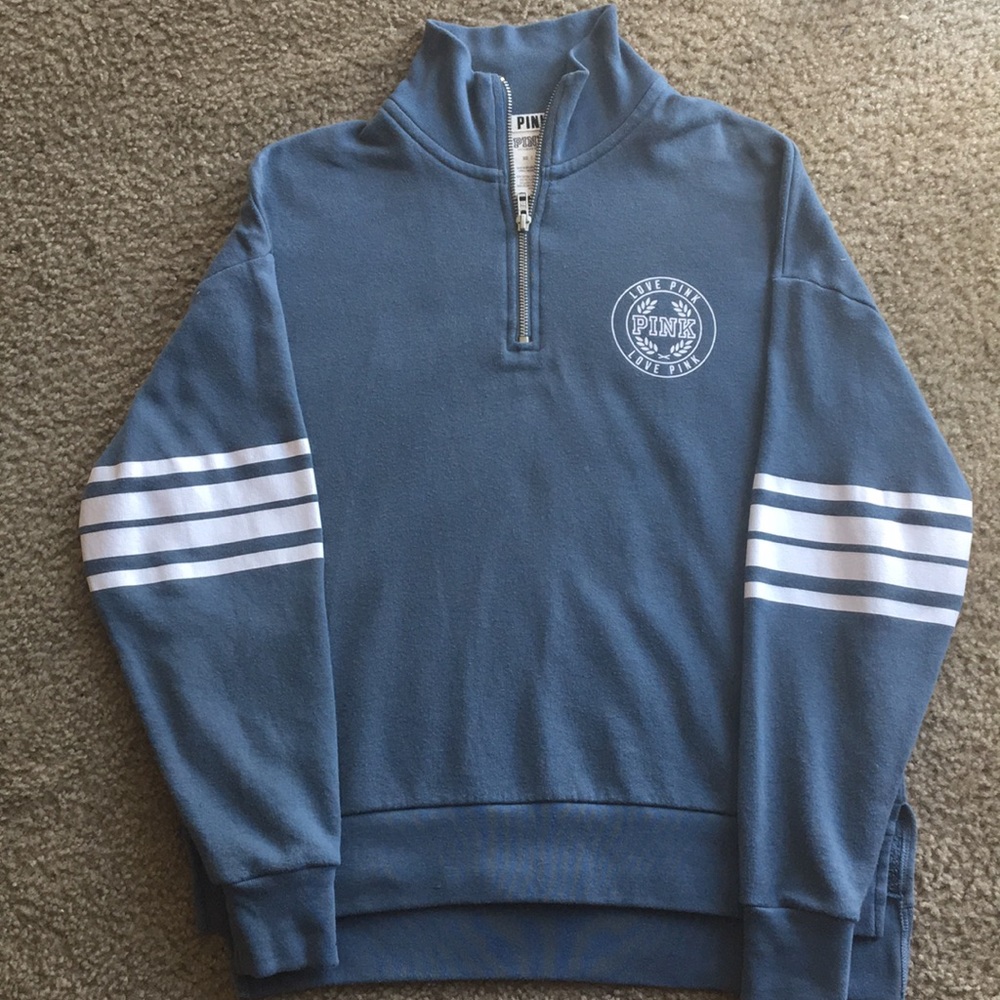 Pink Victoria’s Secret long sleeve sweatshirt